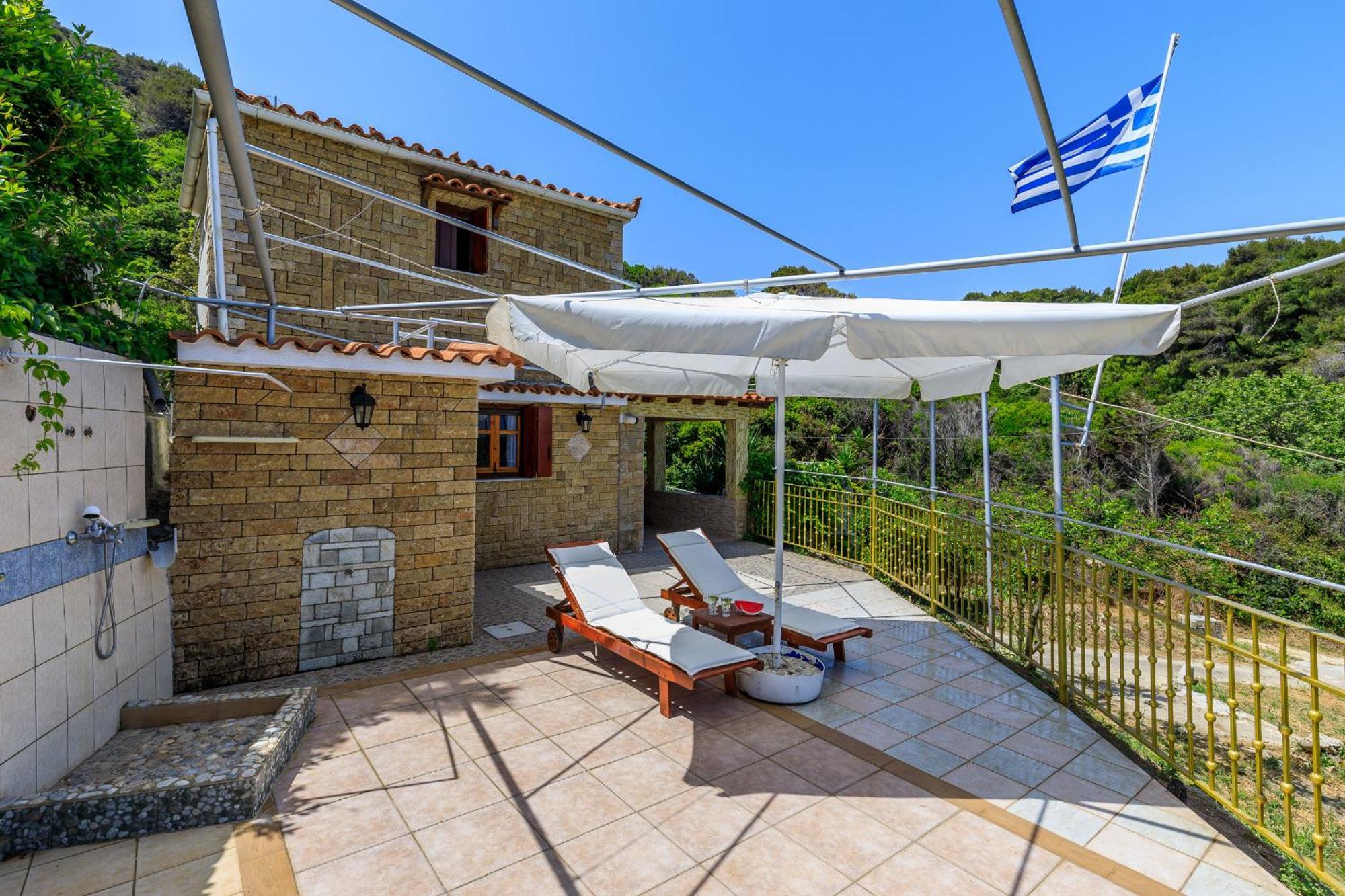 Nerissa Cottage - Skopelos Glossa Atheato 외부 사진